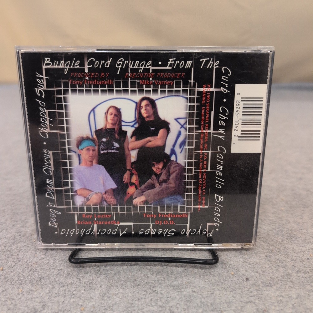 Tony Fredianelli Breakneck Speed CD Shrapnel Records 1993 Rock Ray Luzier 1062-2 - Picture 2 of 2